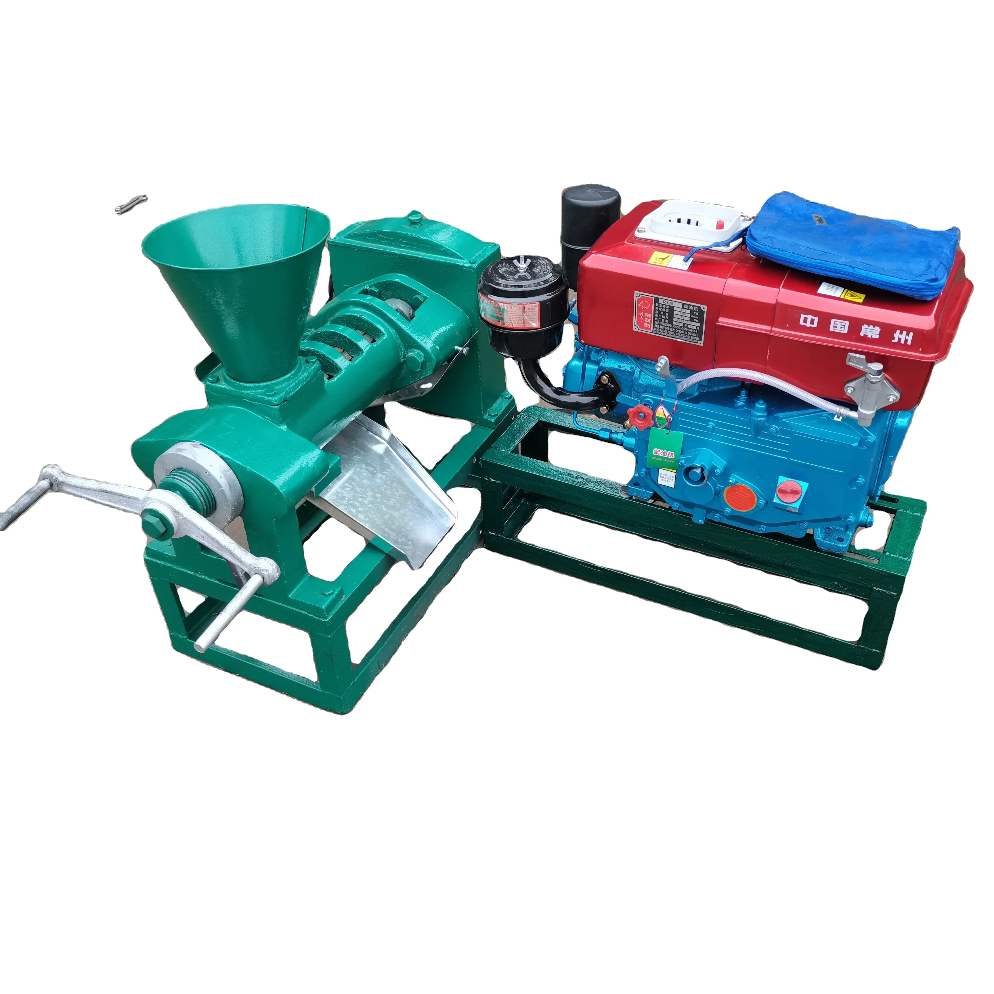 

Engine 6yl-68 Multifunction Oil Pressing Machine flax seed oil press machine Cooking Oil Making Machine