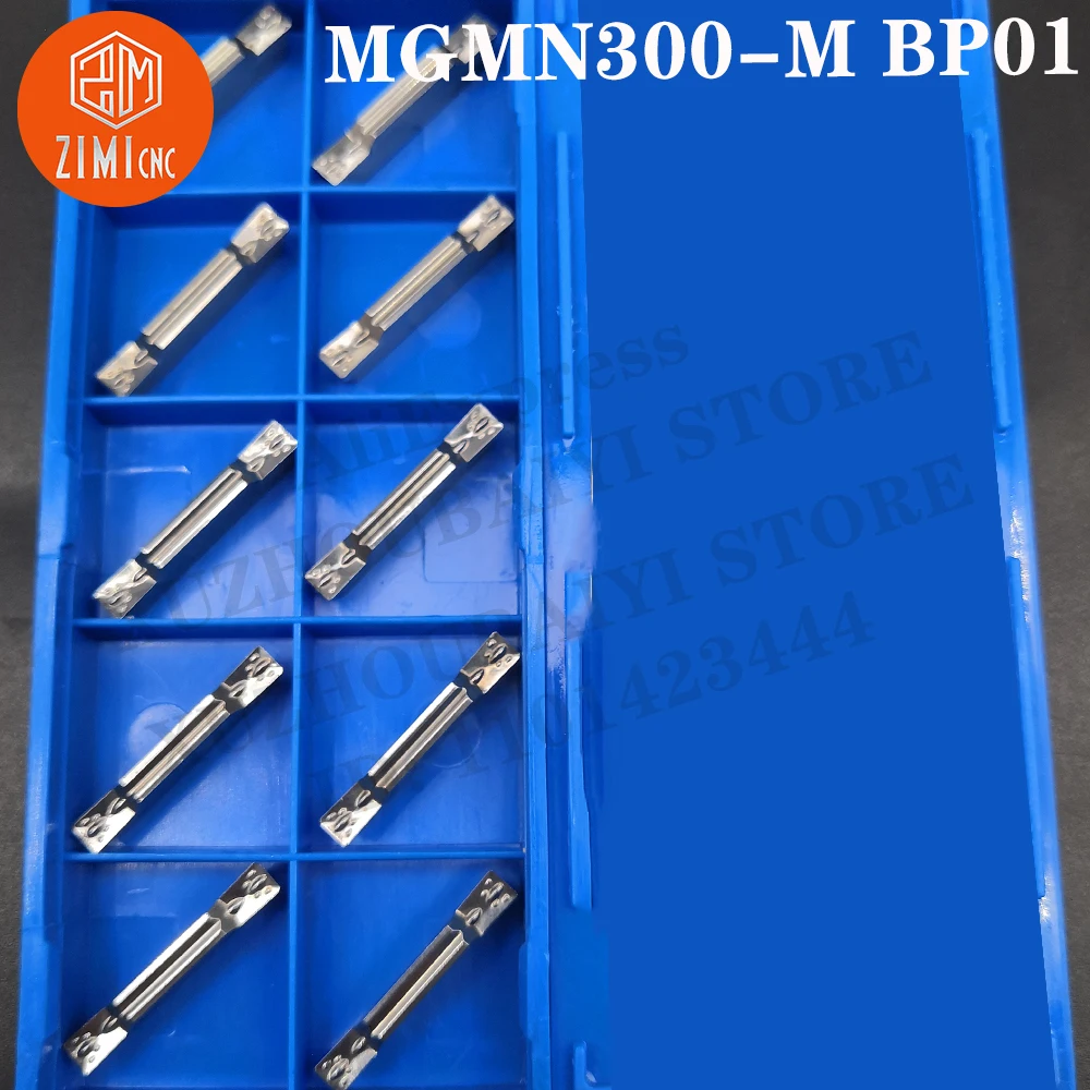 MGMN300-MBP01 MGMN300-M Inserti in carburo Inserti per scanalatura Strumento CNC in metallo inserto scanalato Chip veloce Supporto esterno Utensili da taglio