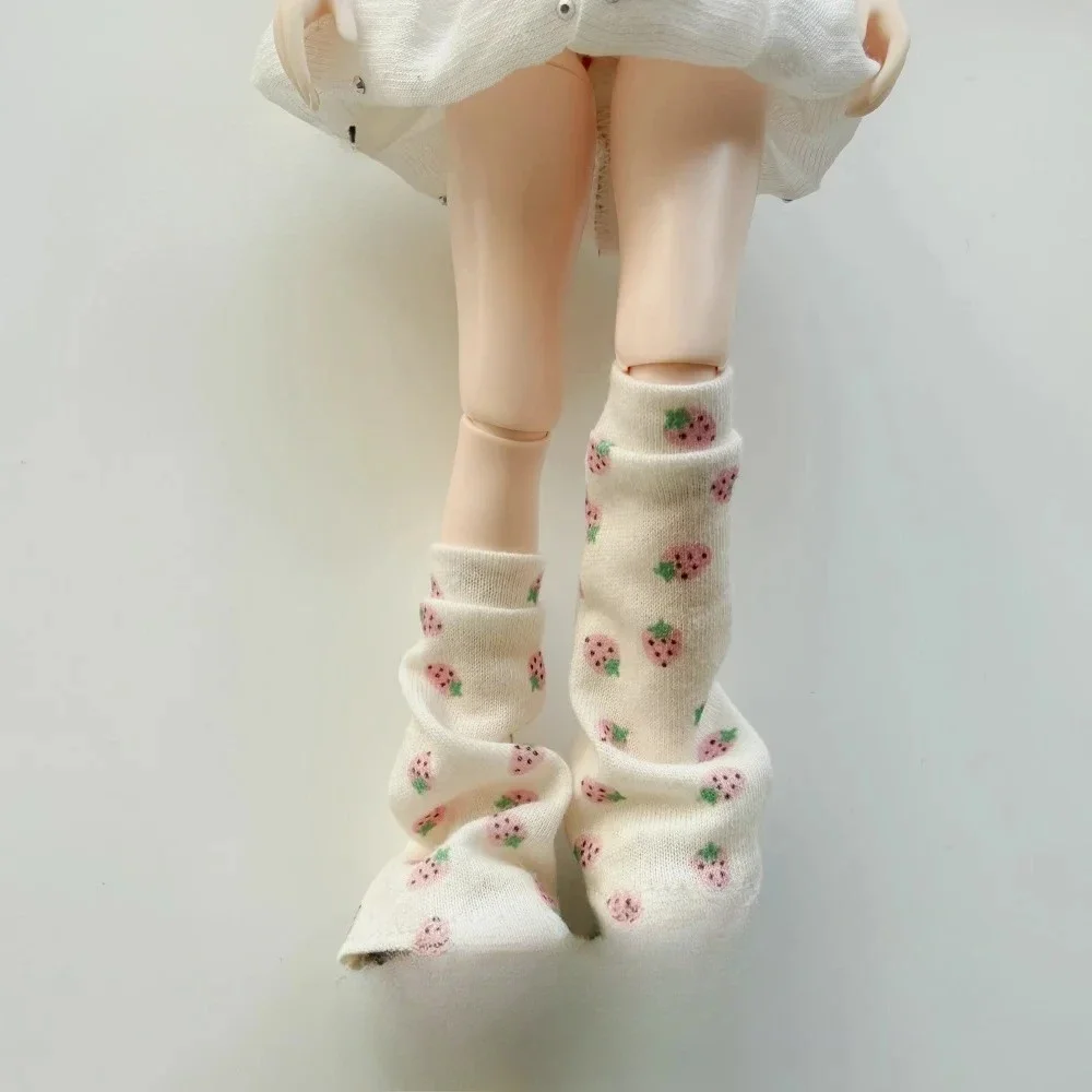 Handgefertigte Damen-Strickjacke mit Schlaghose, Kurzarm-Strickkleid, Actionfiguren-Kleidung, Modell für Blythe/ob22 Körperzubehör – Detail 12