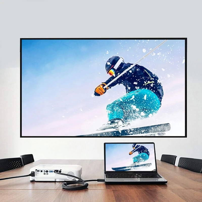 1.8 متر USB C إلى DisplayPort 8K 120 هرتز Type-C إلى كابل 1.4 محول توسيع الشاشة دروبشيب