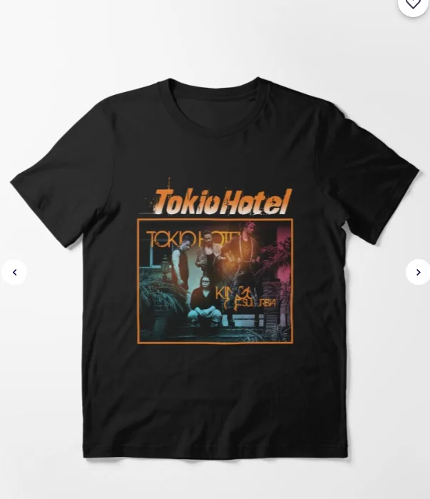 Tokio Hotel Tokio Hotel Kings Of Suburbia Essential T-Shirt T Shirt S-4XL cg510