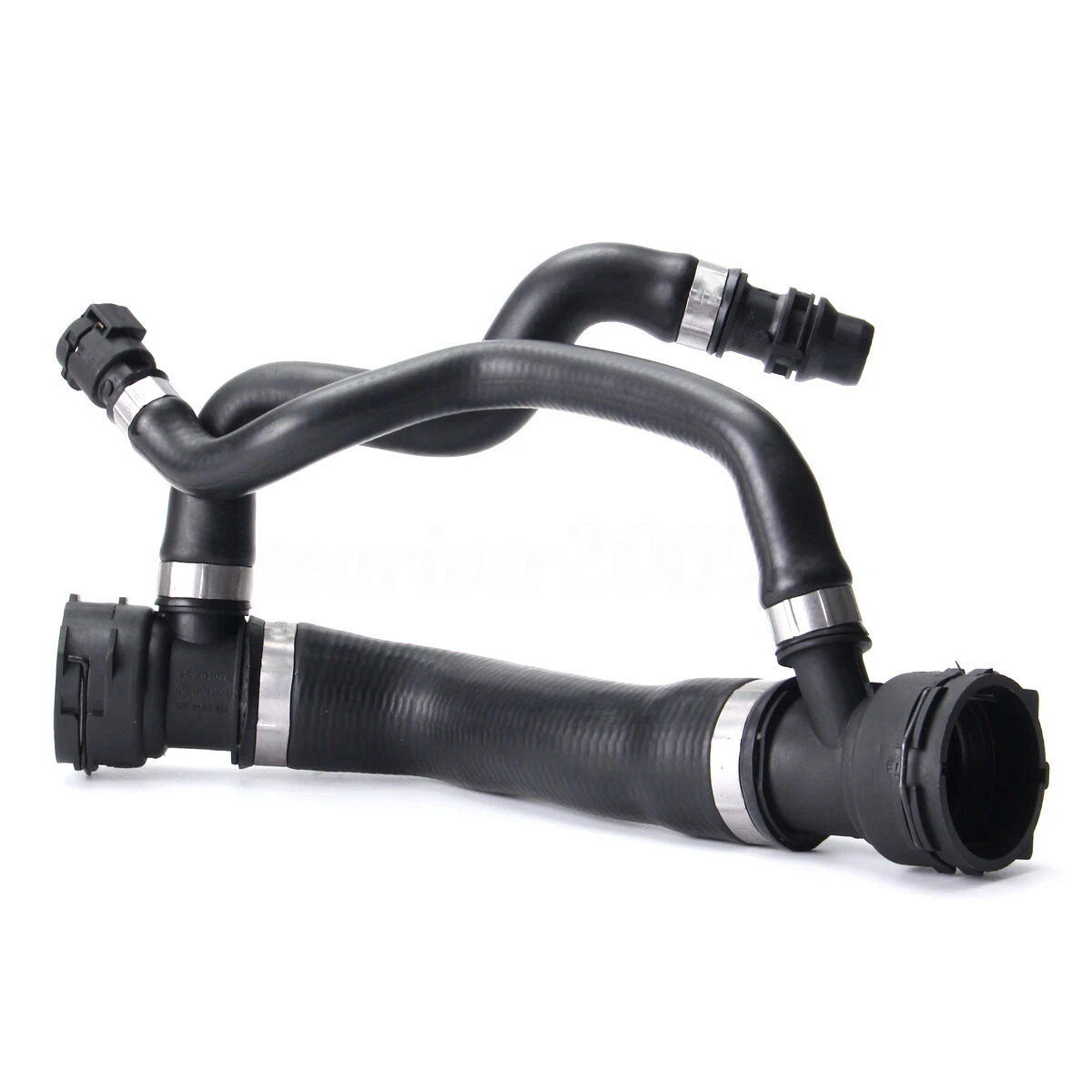 Radiator Cooling Upper Hose Rubber 17127546064 for BMW E60 E61 5 Series 525I 528I 530I