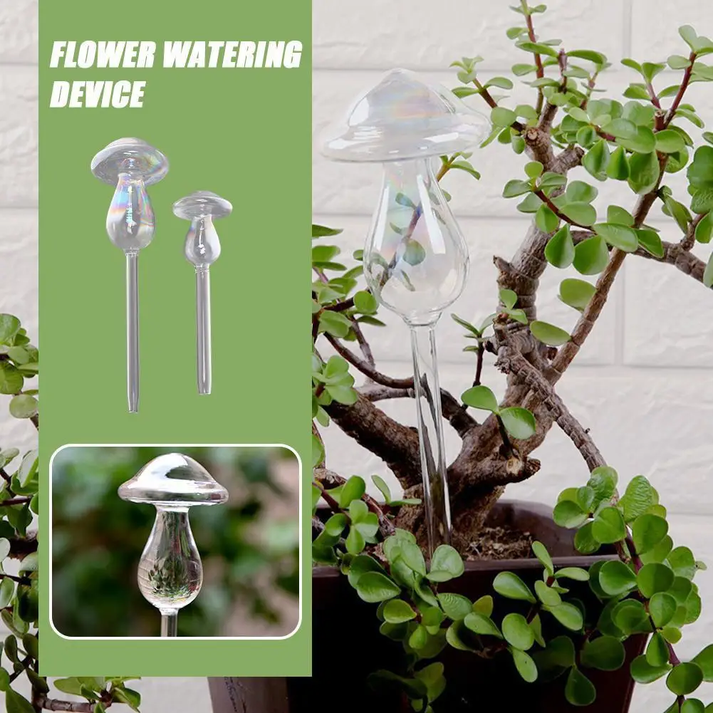 

Self-Watering Plant Bulbs Set - Automatic Watering Balls mushroom Shaped, Drip Irrigation System for Home Garden Flower Plants