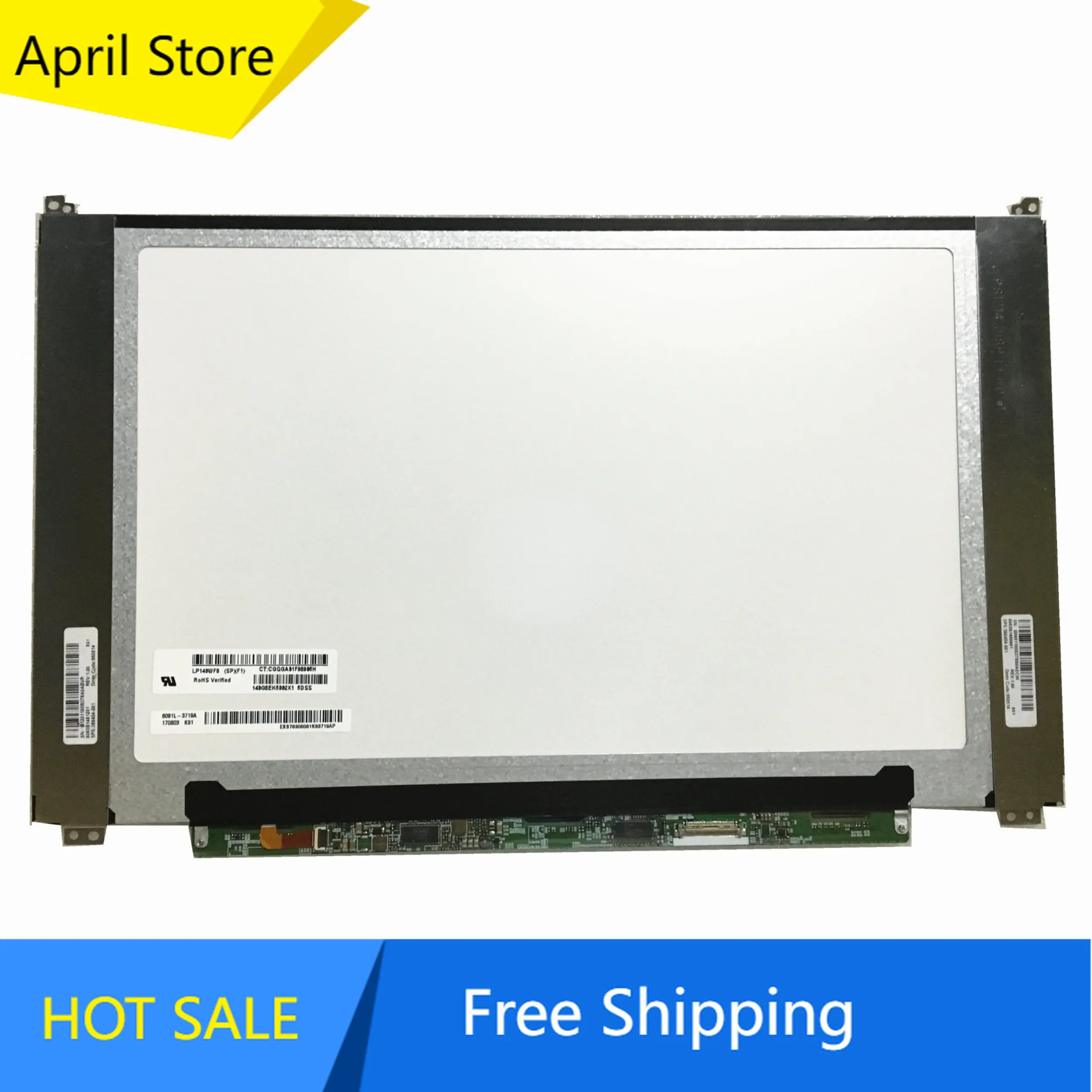  LP140WF8-SPF1 LP140WF8-SPQ1 LP140WF8-SPR1 SPR9 SPP1 Laptop Lcd Screen Panel 1920*1080 30 pins