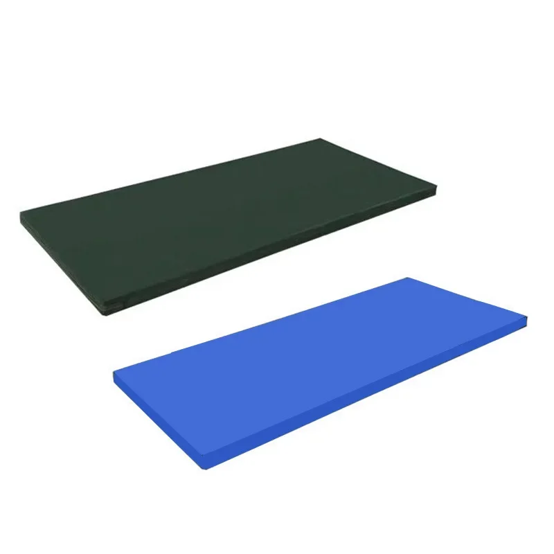 Single Shake Double Shake Flat Mattress Brown Silk Coconut Palm Bed Mattress School Prison Army Hospital Nursing Home Mattress