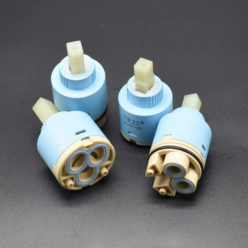 Mischbatterie mit Hochspulenventil 25mm/35mm/40mm Armaturenzubehör Keramikkartusche Armaturenkartusche Mischer für Küche Bad Waschbecken Dusche – Detail 12