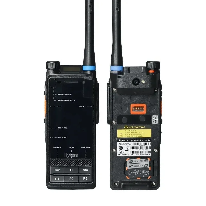 Walkie Talike 4G com cartão Sim Telefone Dmr Walkie Talkie Hytera Pdc680 com Wifi para HyteraPDC680