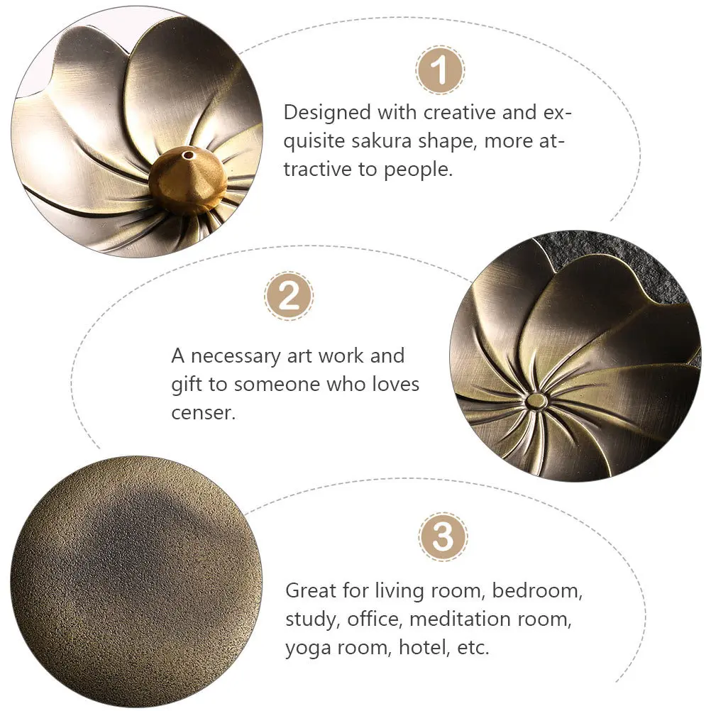 

Shape Incense Burner Censer Adornment High-Quality Materials Creative Exquisite Room Bedroom Study