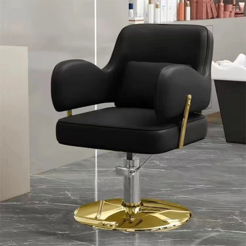 

Furniture Professional Beauty Salon Barber Chairs Hair Cutting Chair Hairdressing Nail Modern Stool Wash Swivel Silla Barberia