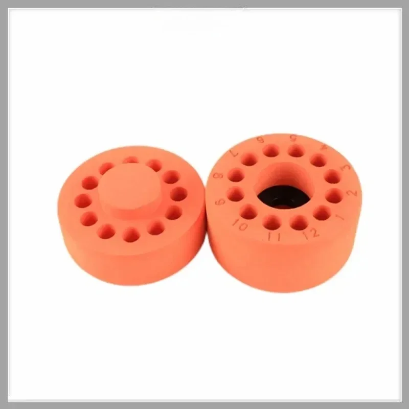 12 Wells Cell Cryopreservation Gradient Cooling Box 2mL Cryovial Freezing Container Lab Cell Sample Resuscitation Storage Tool