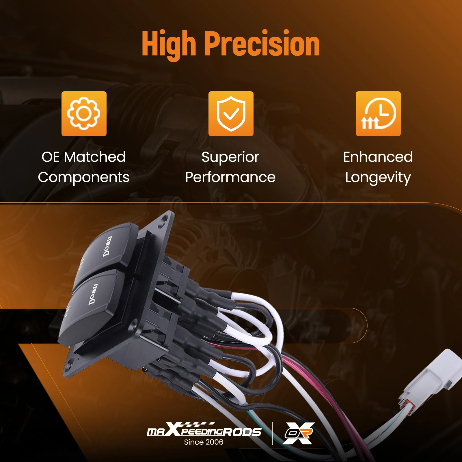 

Переключатель управления трим-табами для систем трим-табов с одним приводом 12/24В