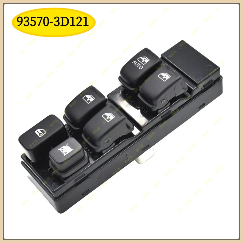 

93570-3D121 для Hyundai Sonata 2003-2005 годов, передний левый переключатель управления стеклоподъемником, кнопка переключателя стеклоподъемника 93570-3D121
