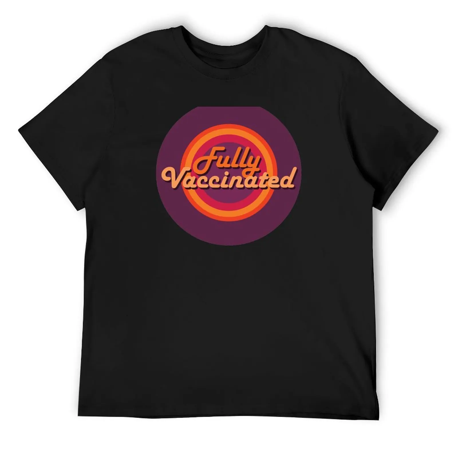 

Fully Vaccinated T-Shirt vintage plus size clothes customs graphics mens graphic t-shirts funny