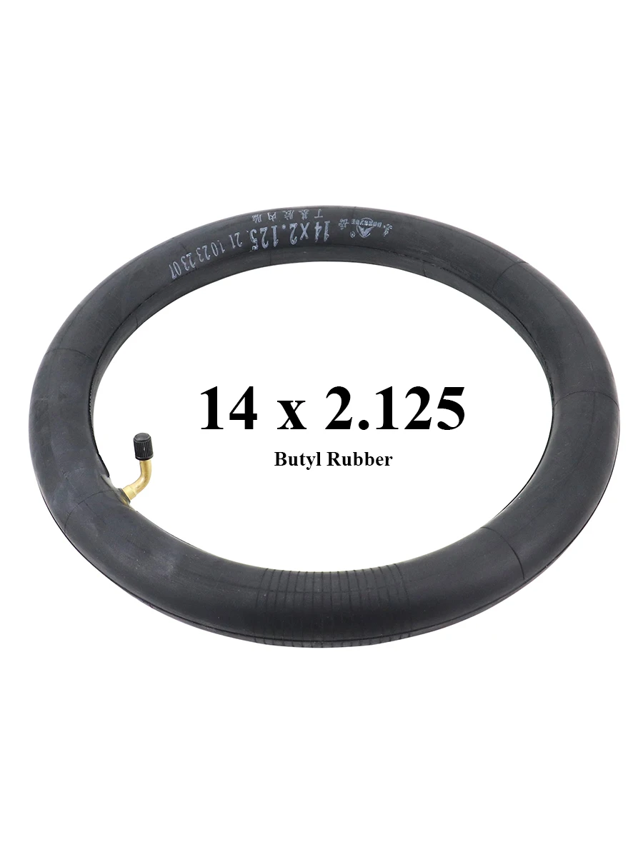 14-дюймовая бутиловая внутренняя трубка 14x2,125 14x2,125 для Ninebot One S2 A1 для многих газовых электрических скутеров, шины для одноколесного велосипеда