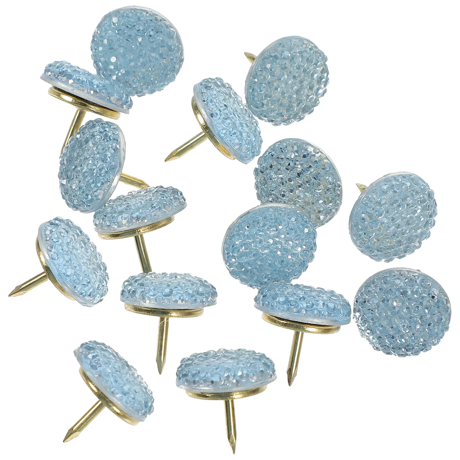 

15Pcs Premium Colored Push Pins Multi-Functional Thumbtacks for Bulletin Boards Map Markers Office Home Reusable Small Pushpins