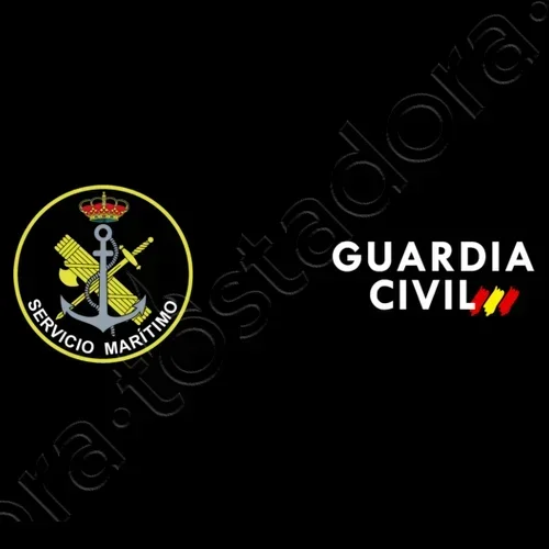 Guardia Civil Servicio Marítimo. Spain Civil Guard Emblem T Shirt. Short Sleeve 100% Cotton Casual T-shirts Loose Top Size S-3XL
