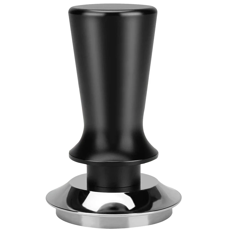 Calibrated Espresso Tamper Coffee Tamper With Spring Loaded Tamper Tool Powder Press With Flat Stainless Steel Base