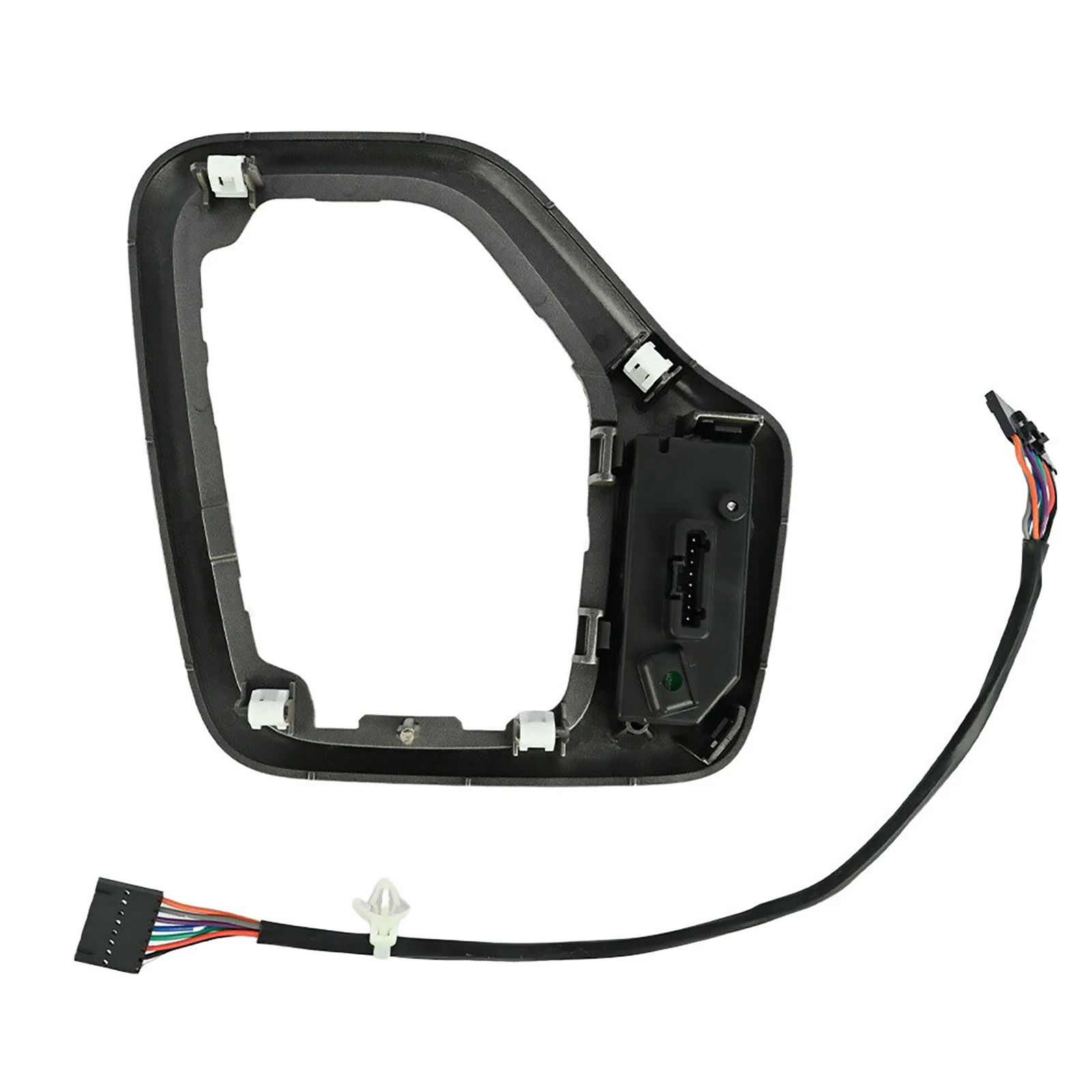 Shifter Bezel with Harness Gold for Jeep Cherokee 2014-2018, Center Console Shift Panel Replace 5YD27LS5AA Auto Accessories