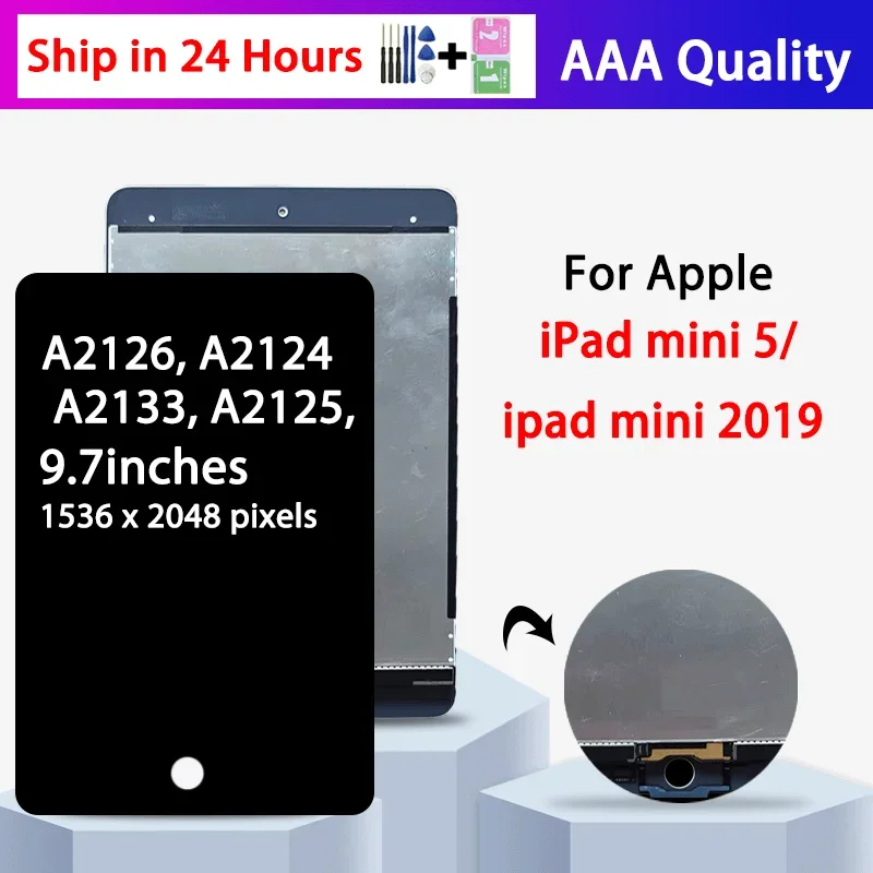 

A2133 A2124 A2126 Premium Lcd For IPad Mini 5 Mini5 Display Touch Screen Digitizer Panel Assembly Replacement part