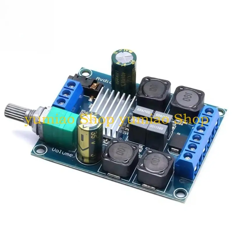 

587B XY-502 50W+50W Digital Power Amplifier Board TPA3116D2 For Car Auditory Upgrades Home Theaters And Electronics Projects