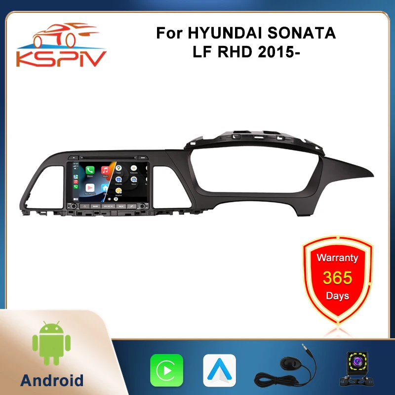 

KSPIV Android Car Carplay For HYUNDAI SONATA LF RHD 2015- Radio Auto Multimedia Video Player GPS Navigation Split Screen stereo