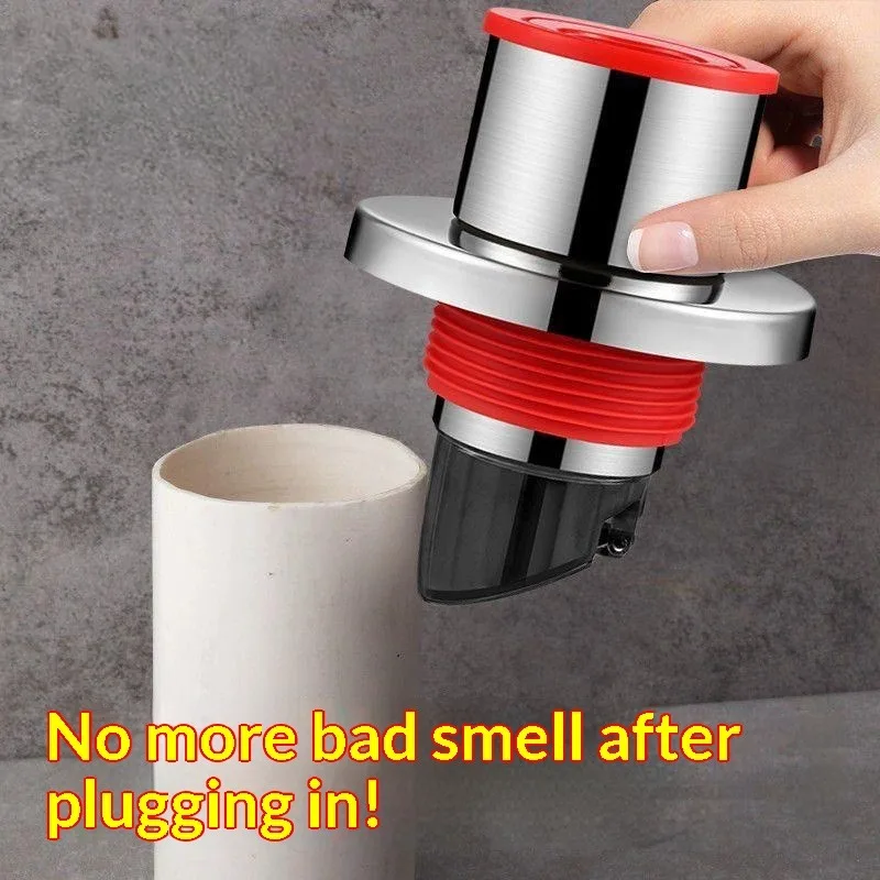 

Sewer Deodorant Floor Drain Core Kitchen Drain Filter Anti Odor Pest Strainer Plug Trap Prevention Anti-backflow Sealing Plug