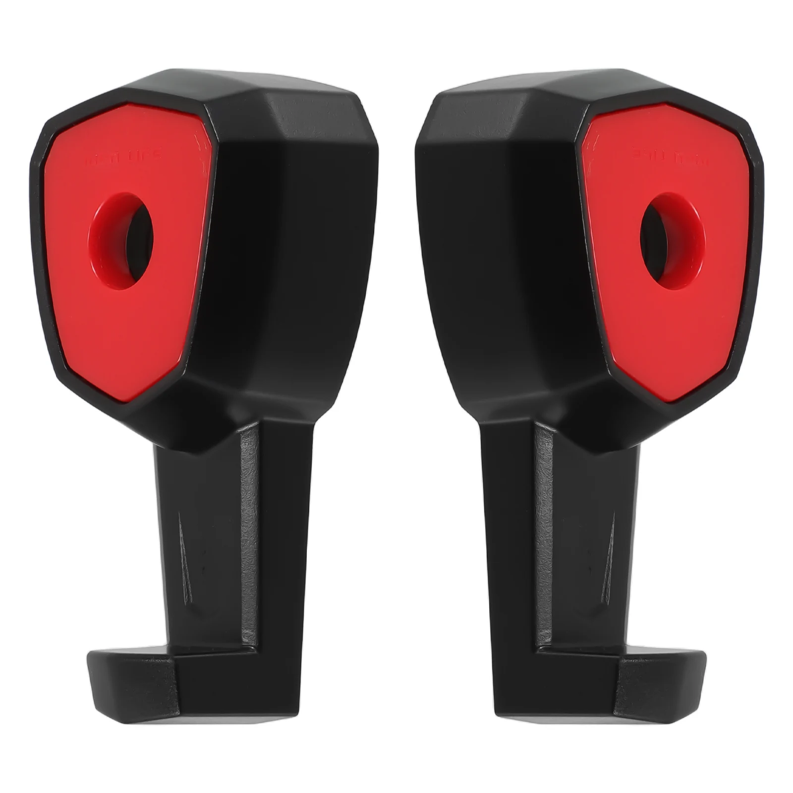 

2 Pcs Car Seat Back Hooks Beige Cute Holder Abs Hanger for Purses Bags Extra Storage Space Rotatable Design Versatile Use Car