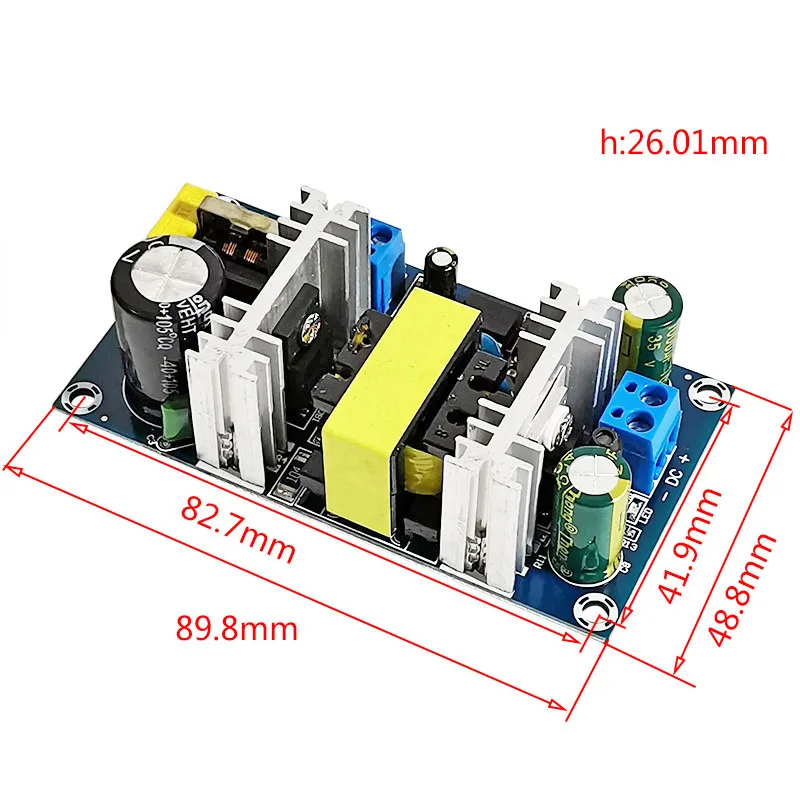 Power Module for 12V 50W Switching Power Supply, 12V4A Isolated AC-DC Bare Board AC110/220 To DC12V  2pcs