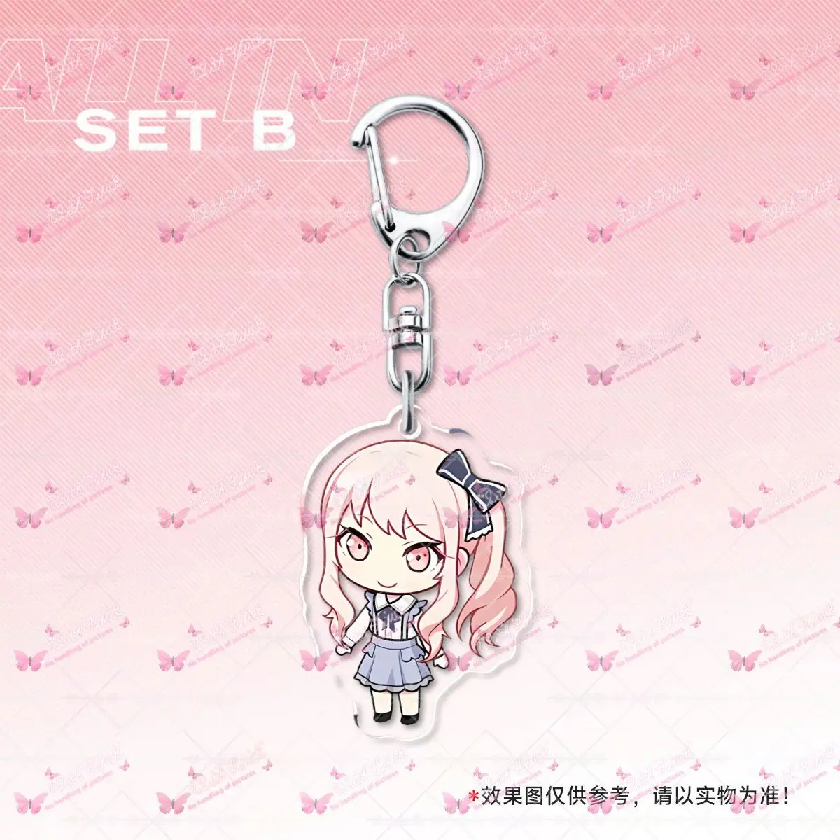 مشروع Sekai أنيمي Kagamine رين Kamishiro Rui Akiyama Mizuki سلاسل المفاتيح لطيف أنيمي المفاتيح الاكريليك الديكور حلقة رئيسية الهدايا