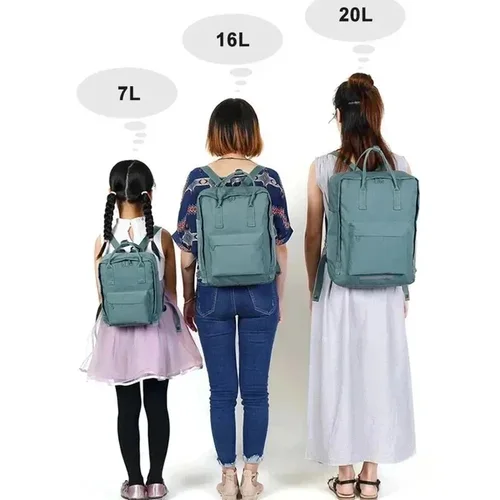 Imagen 2 del producto Mochila clásica confiable para estudiantes, impermeable, para viajar, desinger, portátil, bolso de lona para ordenador, mochila escolar Fox, bolsos para mujer y niña1