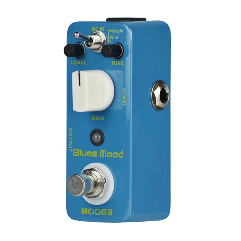 MOOER Blues Mood Overdrive Guitar Effect Pedal Blues Style 2 Modes