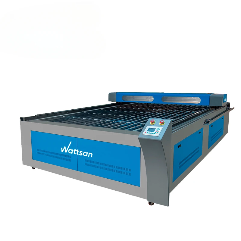 Wattsan 1525 2030 Flat Bed 150W CO2 CNC Laser Cutting machines for Acrylic Leather Cloth