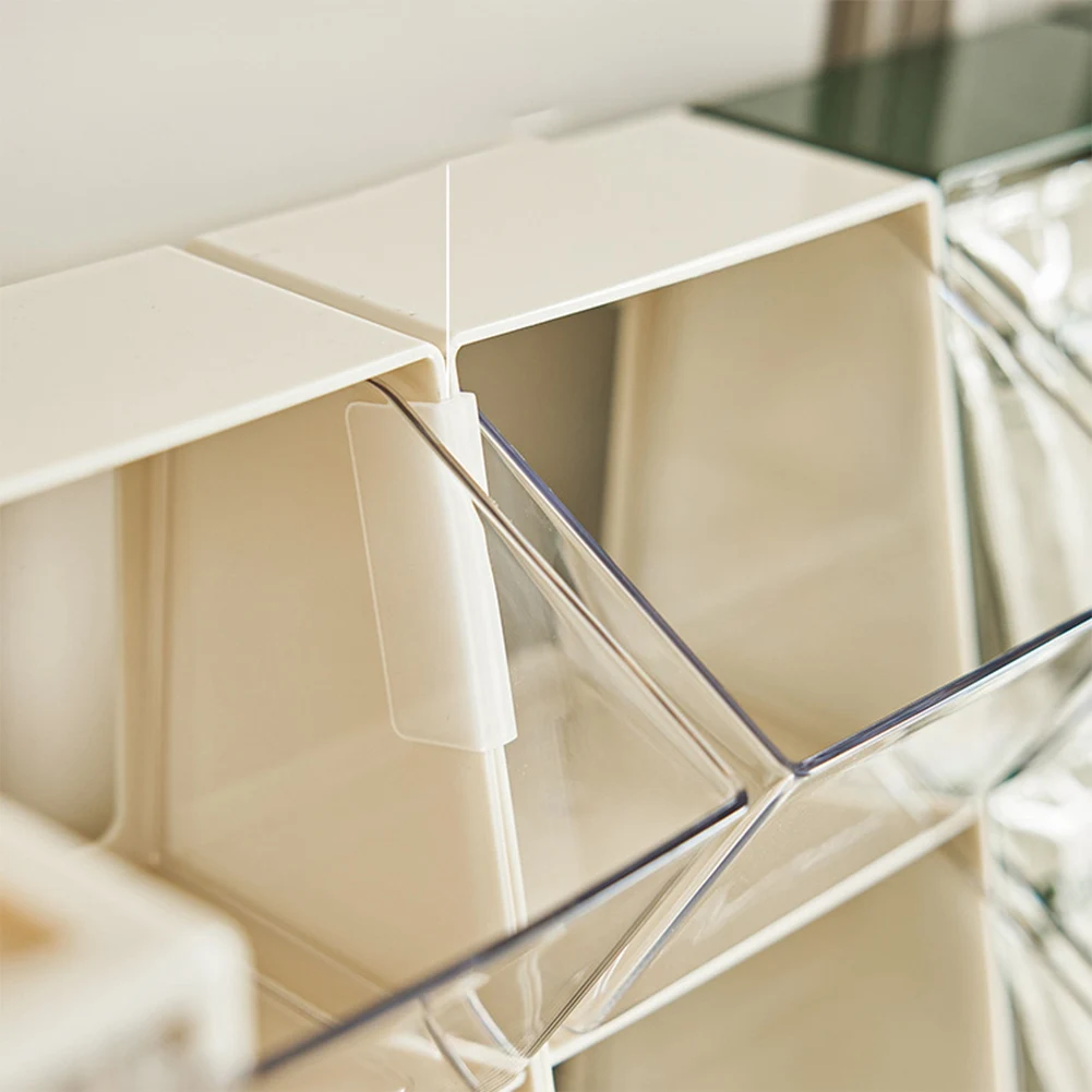 【Multifunctional】 Wall-Mounted Tea Bag Coffee Bag Storage Box High-Quality Pet Tea Bag Green