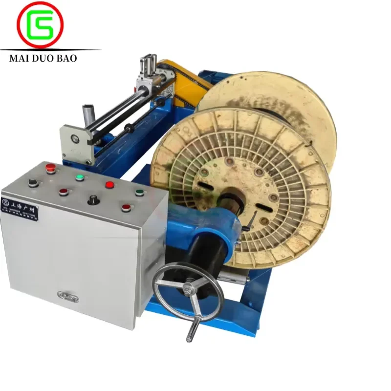 Recycling Machine 2026 Wire and Cable Necessary Cantilever Type 800 Type Optical Fiber Winding Round Polished Rod Thread