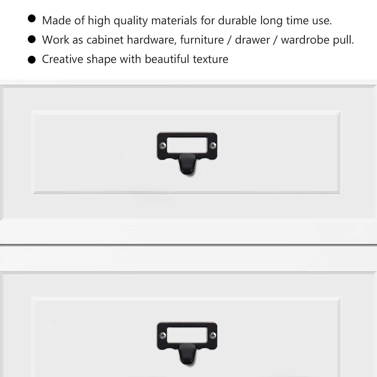 

10 Pcs Tag Box Handle Cabinet Knobs Handles Kitchen Drawer for Cabinets Drawers Vintage Door