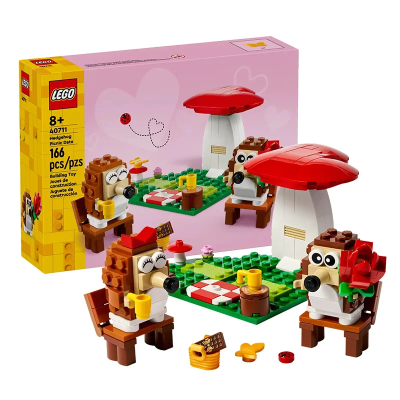 

LEGO Building Blocks Festival Series 40711 Hedgehog Picnic Party Boys and Girls Children's Puzzle Building Blocks Toy Gift