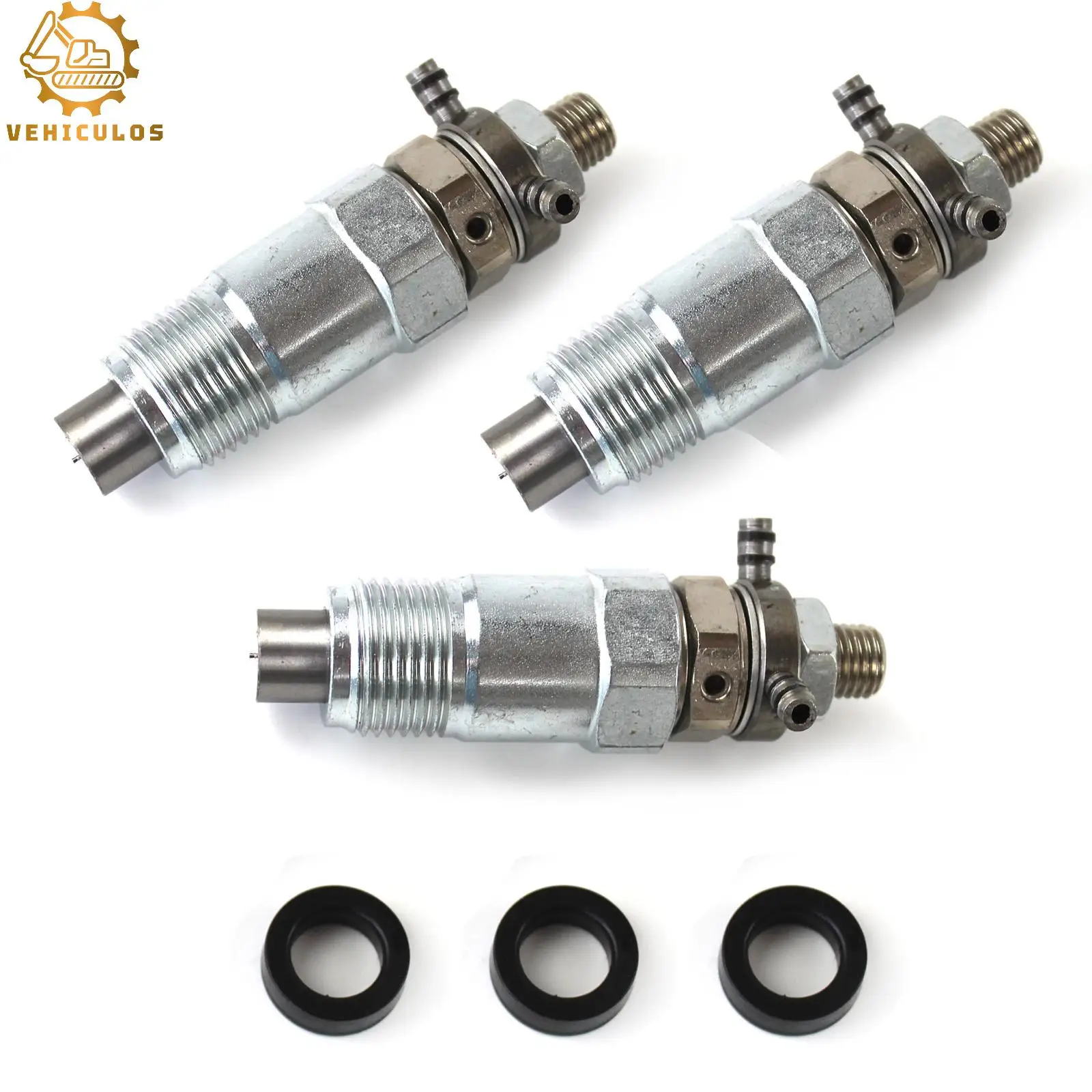

15271-53020 1527153020 3PCS Fuel Injector Nozzle For Kubota D750 D850 Engine Tractor B1550D B1750D Excavator KH-101 KH-151