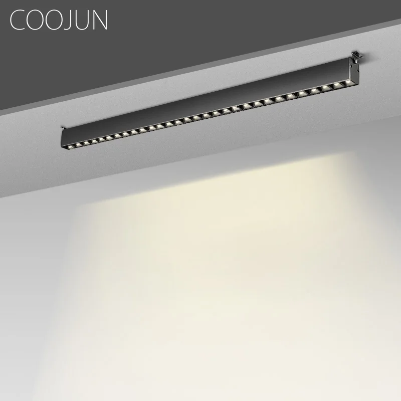 

COOJUN 15W Surface Mounted LED Linear Lamp Wall Washer Strip Indoor Lighting Hotel Engineering Villa Creative Ceiling Bar Lights