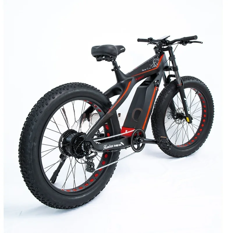 Dropshipping 1000W E Bike Fat Tire Electric Bicycle 26*4.0 Tyre  Carbon EBIKE Electric Cycle