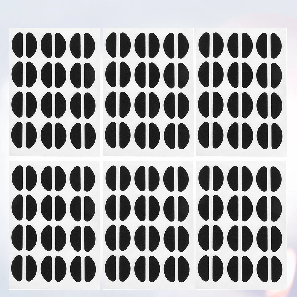 

24Pairs Silicone Nose Pads Non-Slip Anti-Slip Lift Increase Stick-on Eyeglass Sunglasses Accessories for Optical Plastic Frames