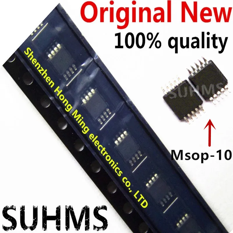 (5-10ชิ้น) 100% AD9833BRMZ ใหม่ AD9833BRM Msop-10 D68 AD9833