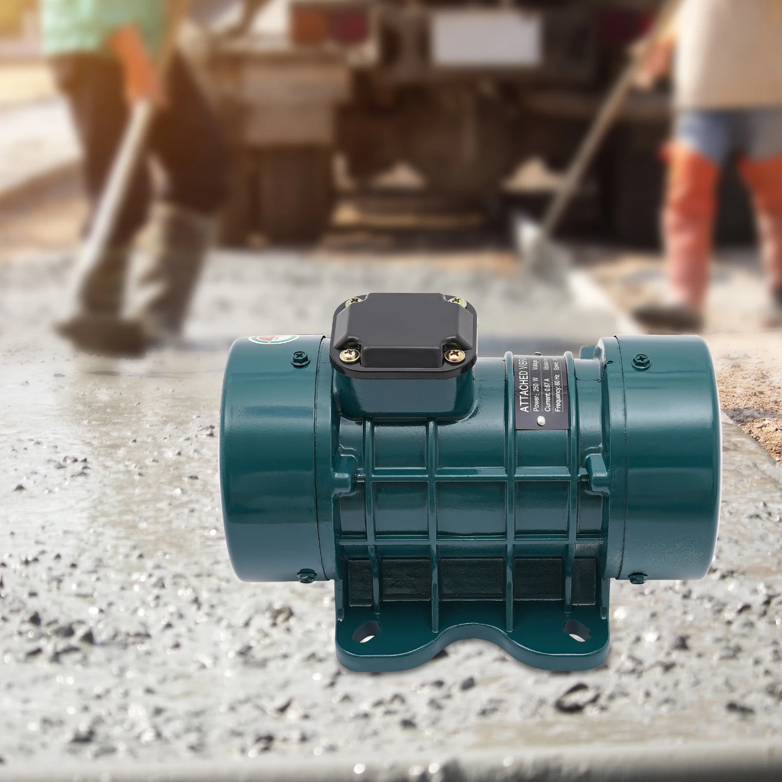 

Электрический вибрационный двигатель для бетона, 250 Вт, вибрационный двигатель для бетона, электрический бетононый двигатель для мостов, портов, заборов