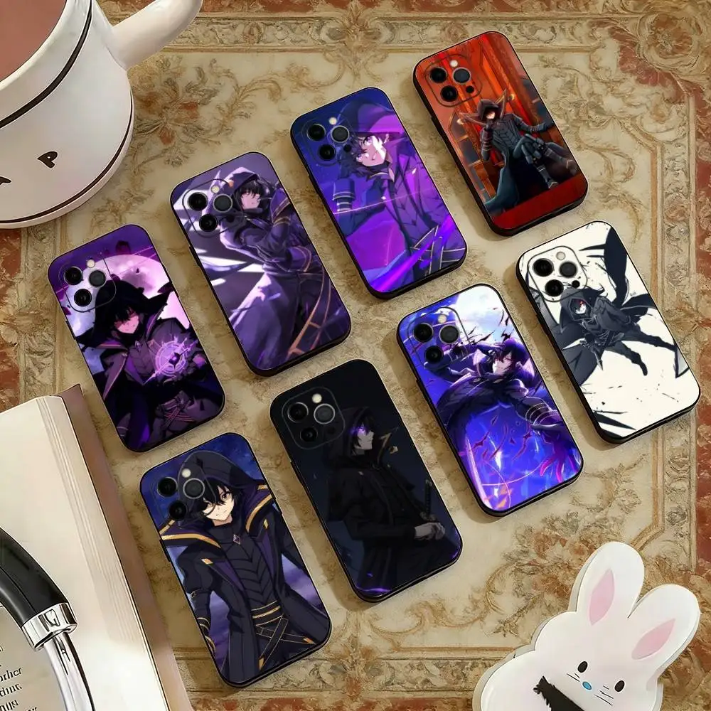 

E- Eminence in Shadow Anime Phone Case Silicone Soft For IPhone 17 16 15 14 13 12 11 X XR Plus Pro Max Plus