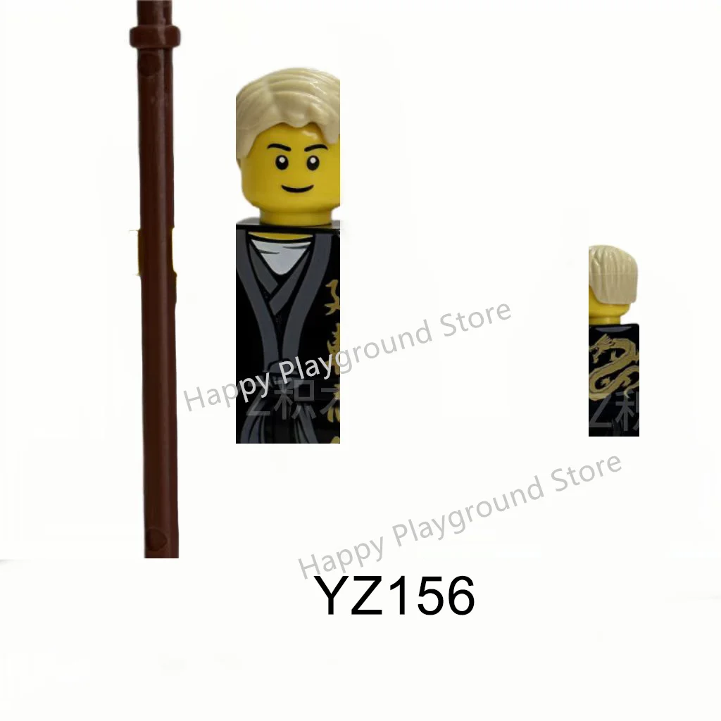 Anime Cartoon TV Ninja Dragons Rising Nokt Rox Zarkt Drix Master Wu Bouwstenen voor Kinderen DIY Cadeaus