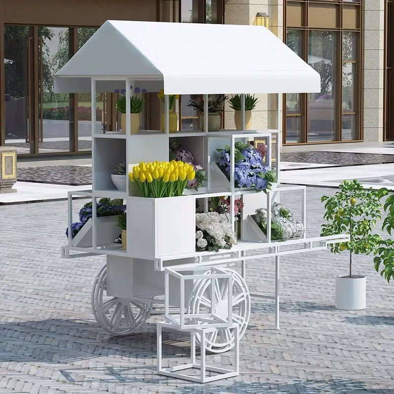 الحديد ديكور خارجي ديكور الزفاف الدعائم البستنة التصوير زهرة حامل الحلي زهرة متجر عرض موقف تعويم الحلي