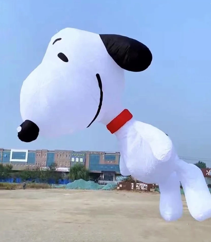 7m cão pipa pipas macias multi-cor tecido emenda skate pingente pipa gigante pipas macias para adultos jogos ao ar livre pesca pipa diversão