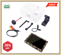 A-StockNewest Hawkeye Little Pilot 4 5.8GHZ 48CH Built In DVR Battery Dual Receivers 800X480 Led FPV Monitor For RACING DRONE