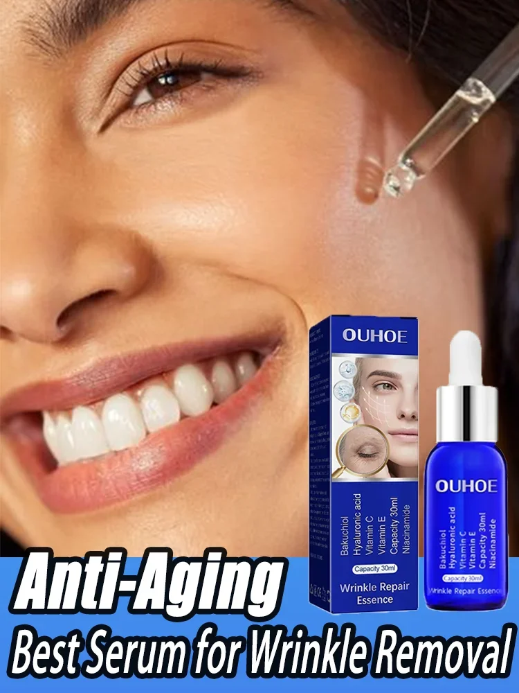 

Anti-Wrinkle Essence Lifting Firming Diminishing Fine Lines Anti-Aging Serum Whitening Brightening Nourishing Facial Skin Care