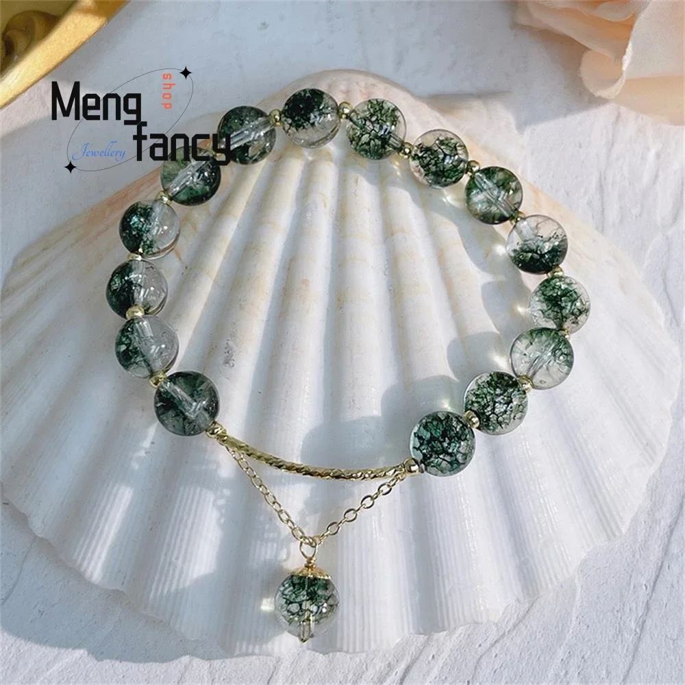 Natural Crystal Bracelet Vacation Style Bracelet Graduation Season Classmates Gift Simple Elegant High-grade Fashion Jewelry