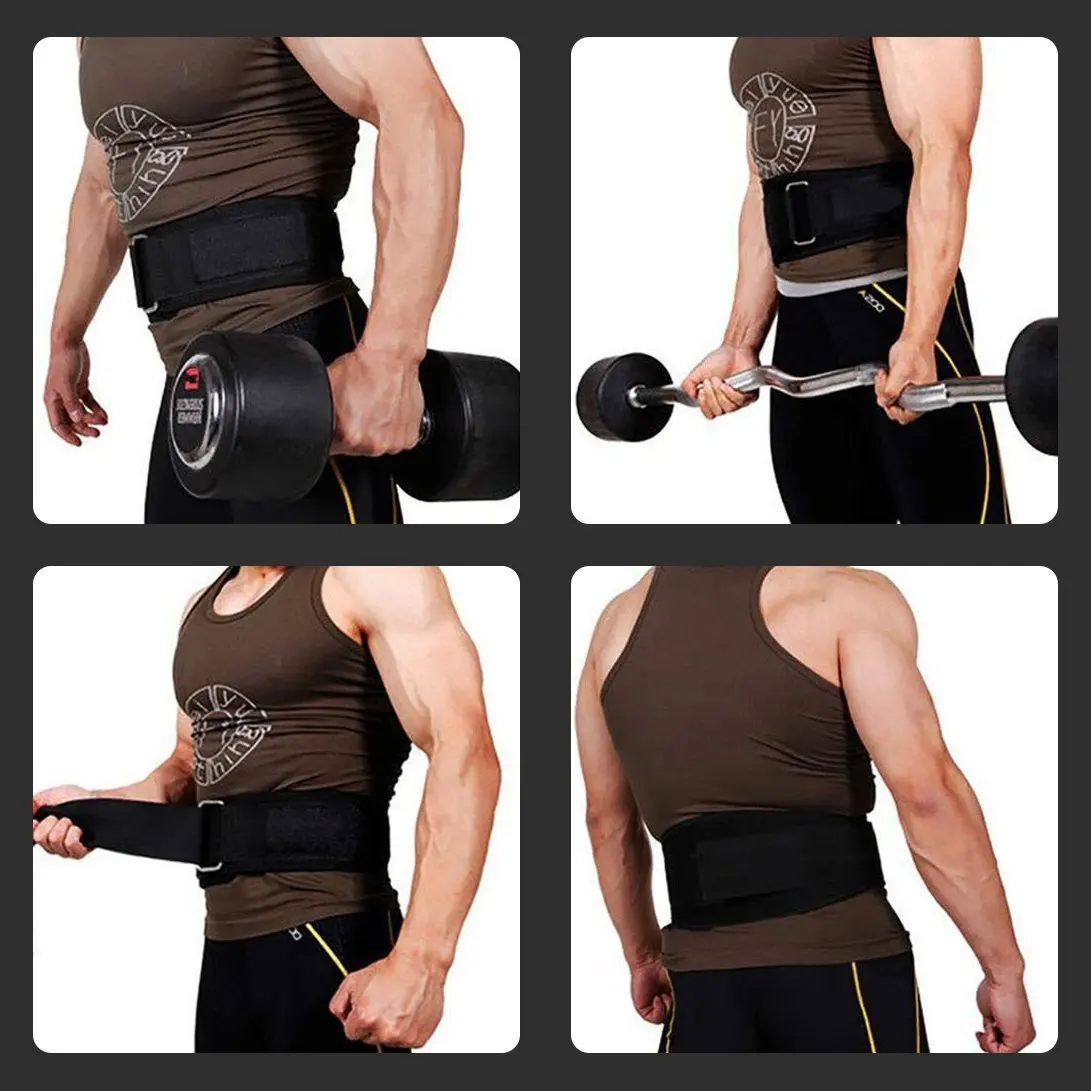 Cinto de Treino com Fivela de Metal para Homens e Mulheres, Gym Squats Deadlift, Powerlifting Cross Training